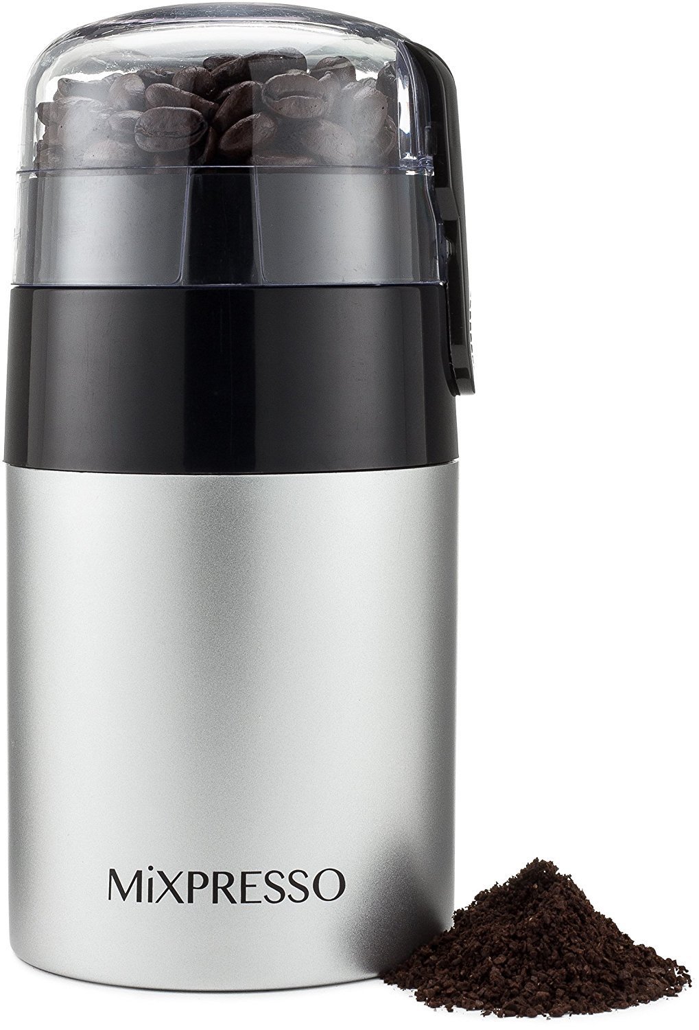 Coffee Grinder Electric Blade Grinder by Mixpresso (3 oz, Stainless Steel) free image download