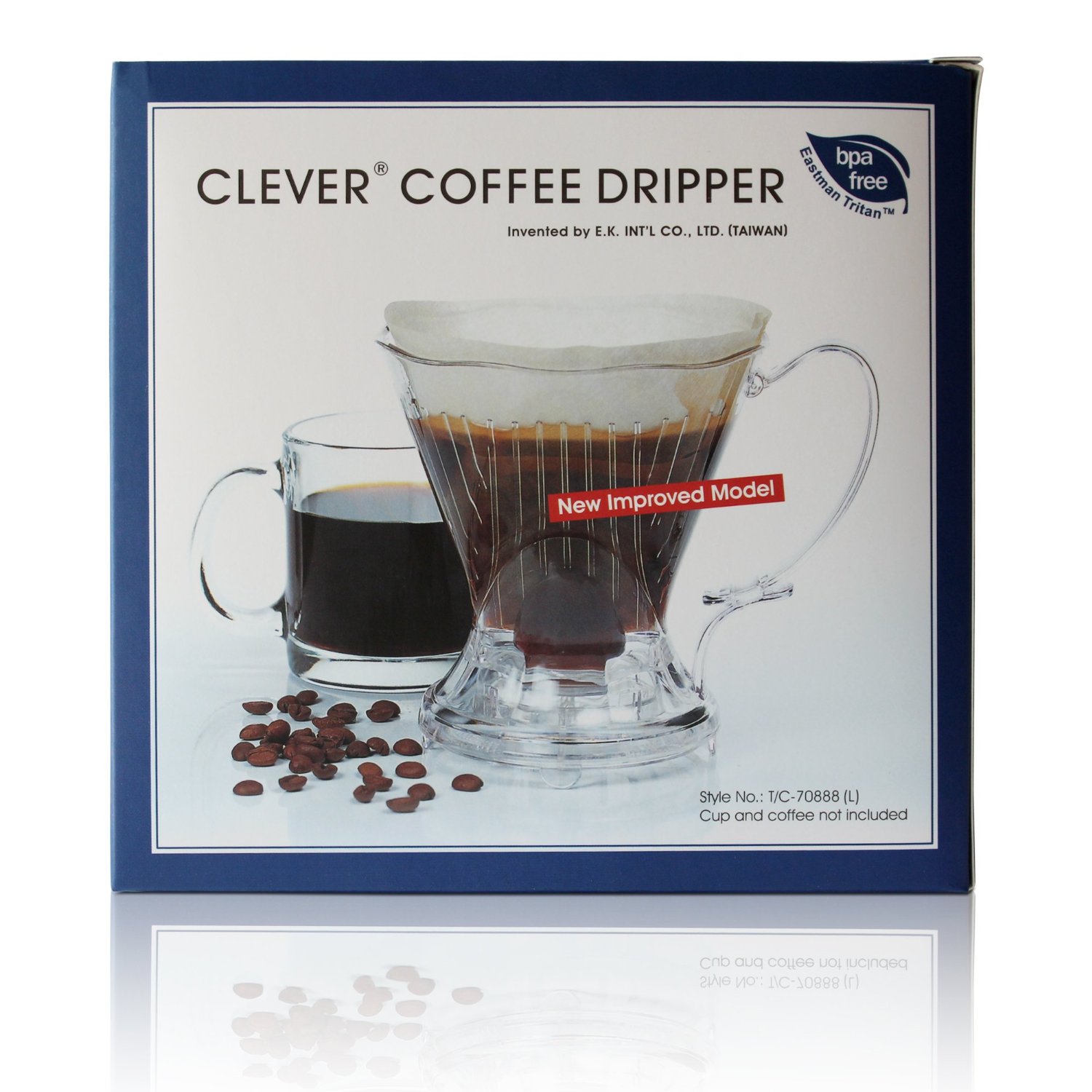 Clever Coffee Dripper by CoastLine Plastic Coffee Dripper Large 18