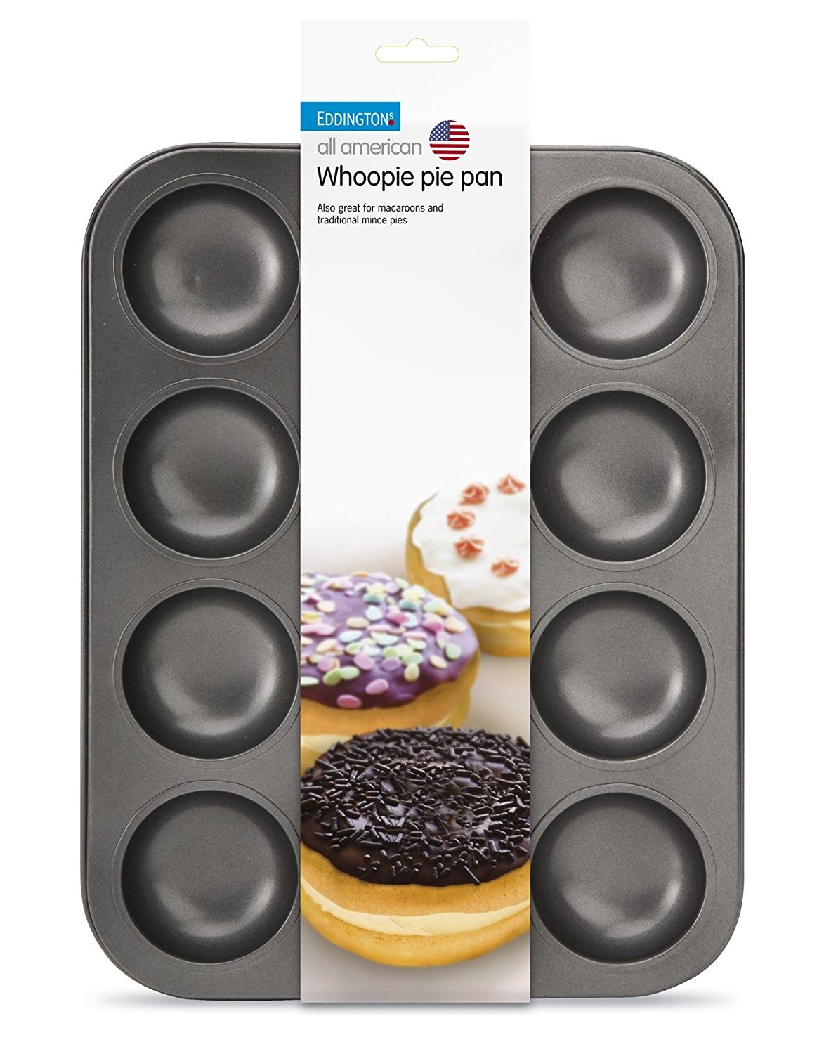 Eddingtons Non Stick 12 Hole Whoopie Pie Pan Tin N2 free image download