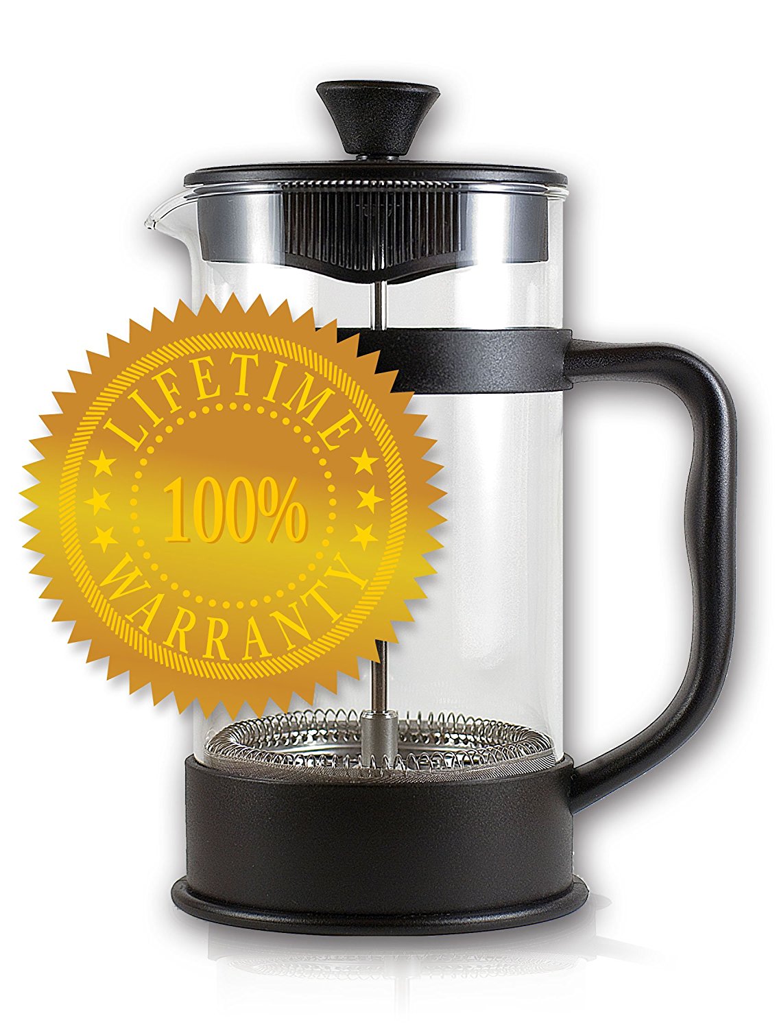 French Press by Chapi Cafe for Coffee and Tea Coffee Maker 34 Ounces 4 Cups N5 free image