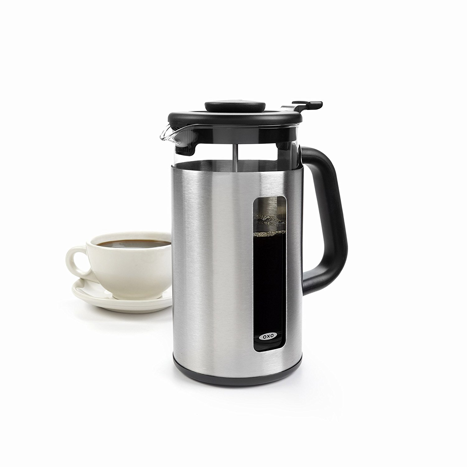 OXO Good Grips Easy Clean French Press Coffee Maker 8 Cup N6 free