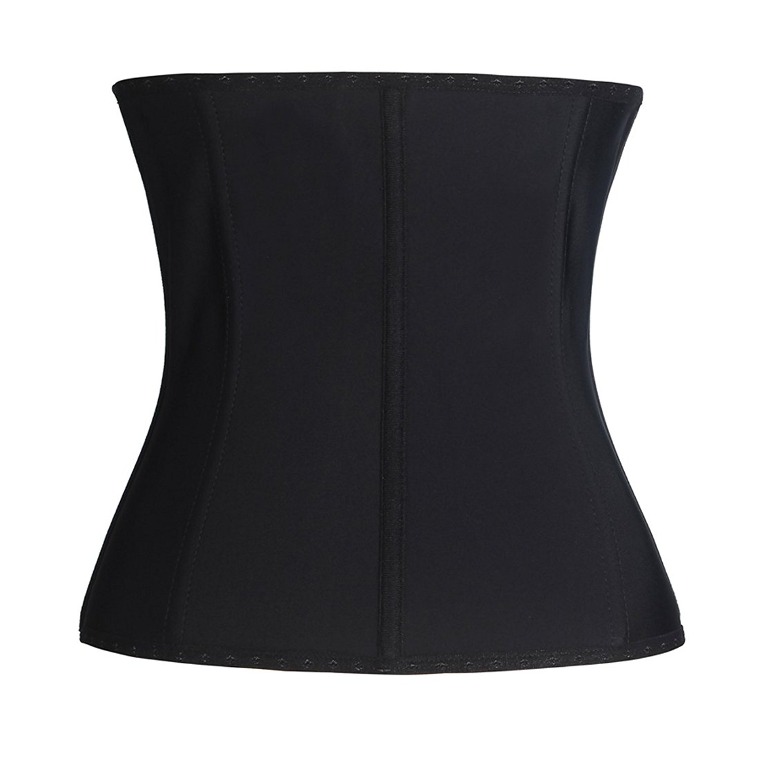 Junlan Latex Waist Cincher Waist Trainer Trimmer Long Torso with 3 Hook