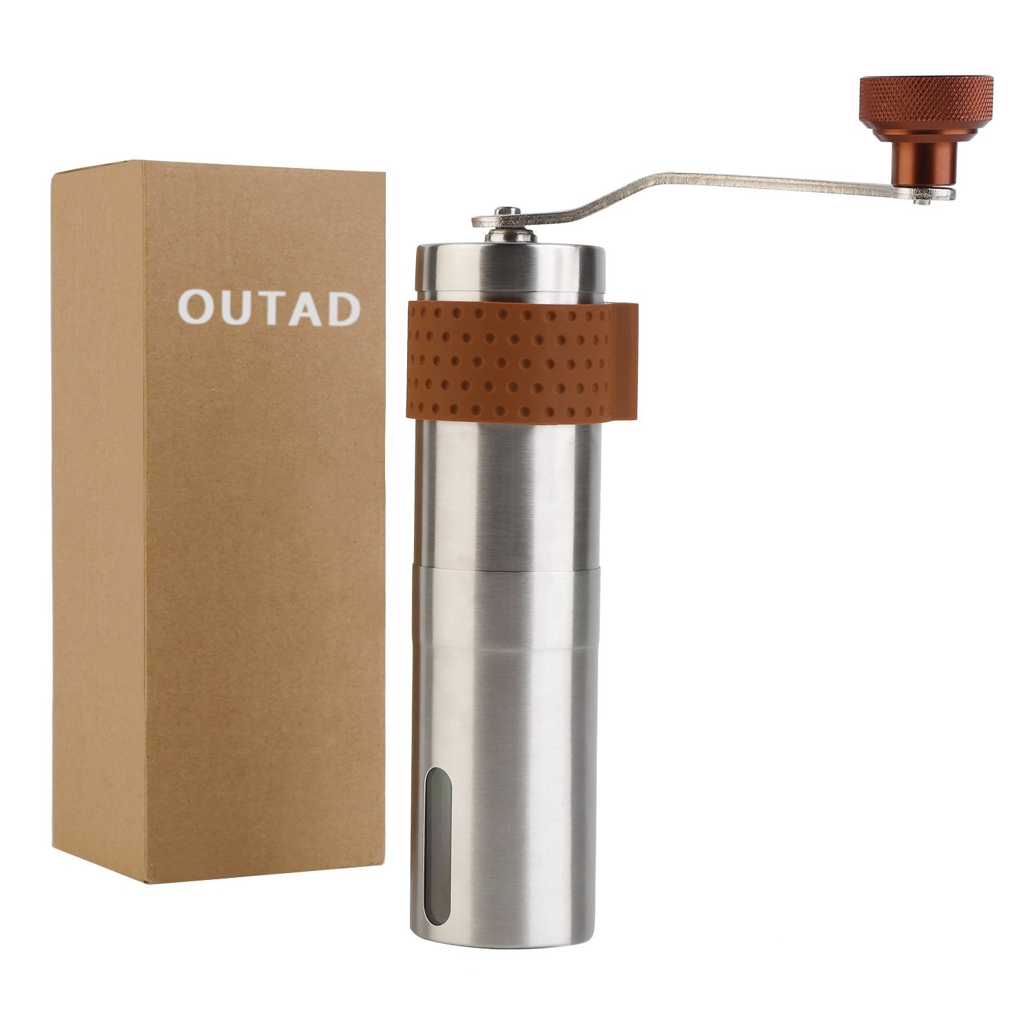 OUTAD Stainless Steel Manual Coffee Grinder N12 free image download
