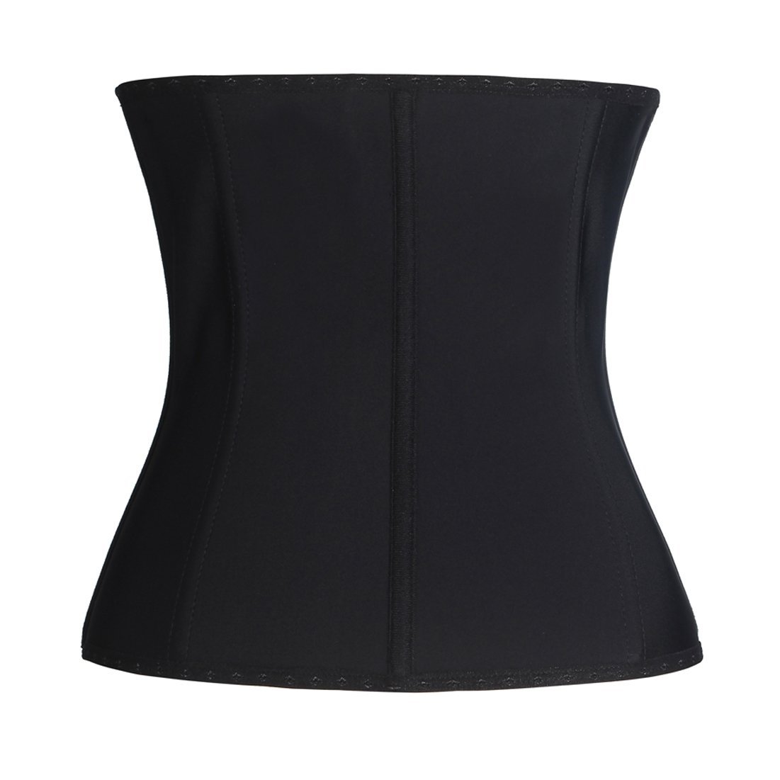 Junlan Latex Waist Cincher Waist Trainer Trimmer Long Torso with 3 Hook