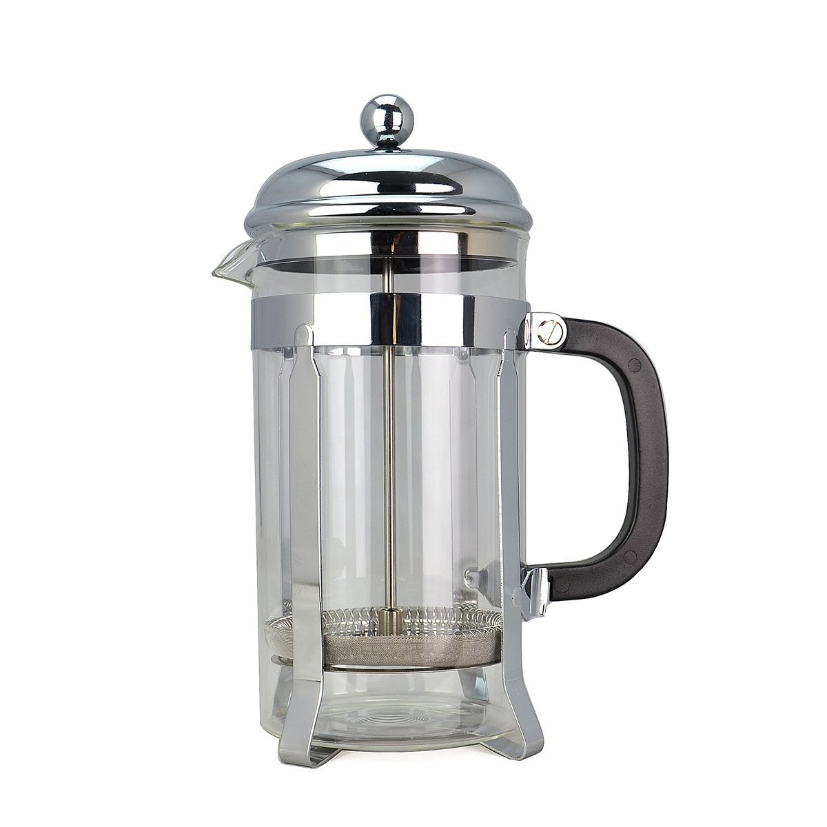 French Press & Espresso Maker Makes 8 Cups (4 Mugs) Coffee Press