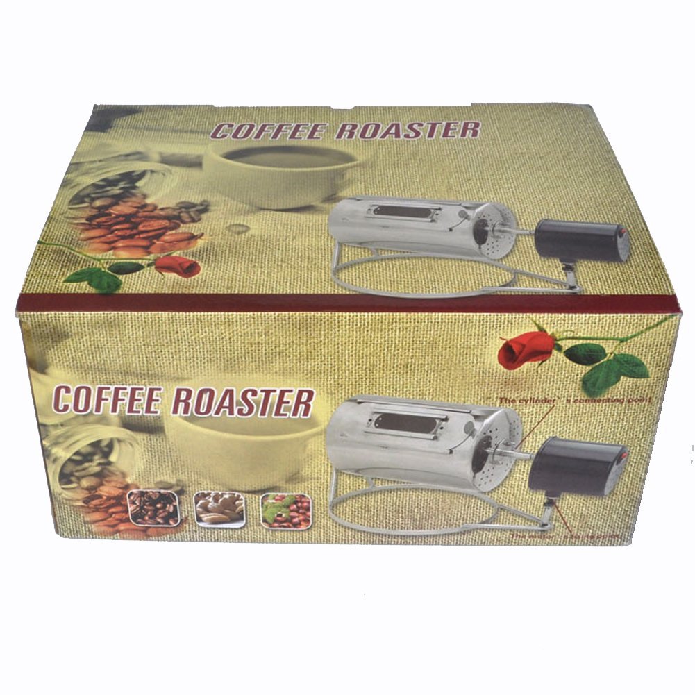 110V Home Kitchen Coffee Roaster coffee bean Machine Stainless Steel N3