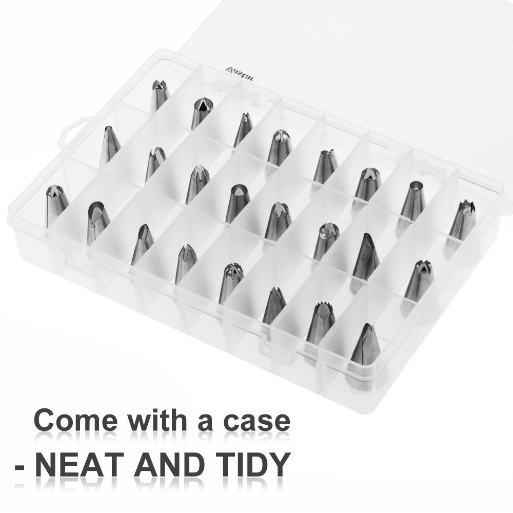 30 in 1 Cake Decorating Supplies, Vastar 24 Piece Professional