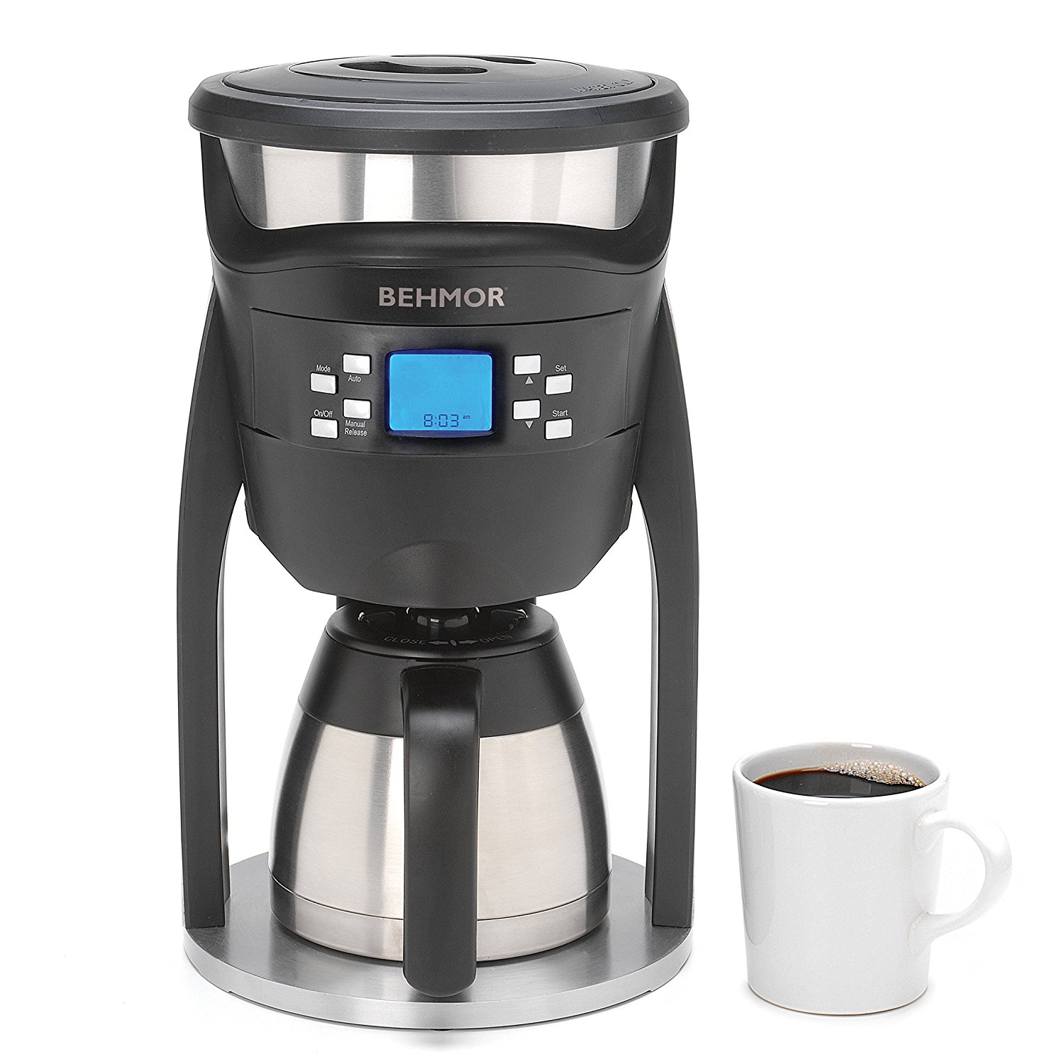 Brazen Plus Customizable Temperature Control 8 Cup Coffee Brewing
