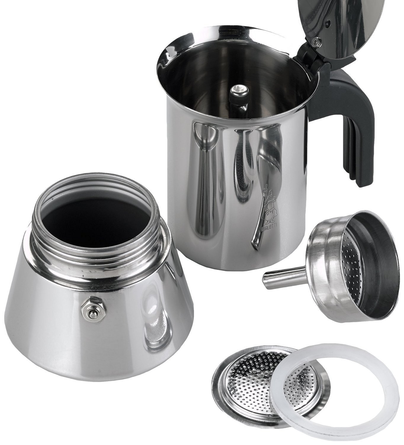 Bialetti Venus Stovetop Percolator 6Cup Stainless Steel and