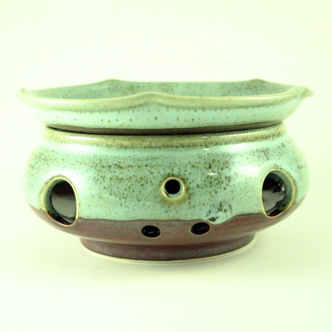 Porcelain Teapot Warmer 'Booncheong' Korean Craft N2 free image download