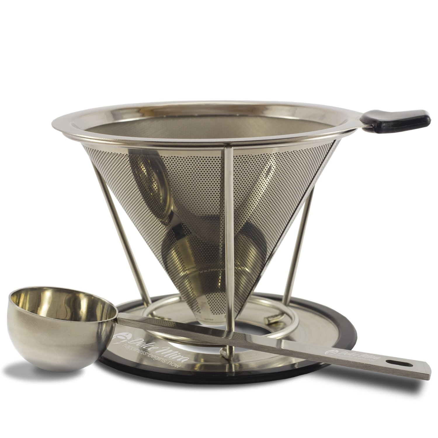 Clever Pour Over Coffee Dripper Reusable Hand Drip Coffee Maker For