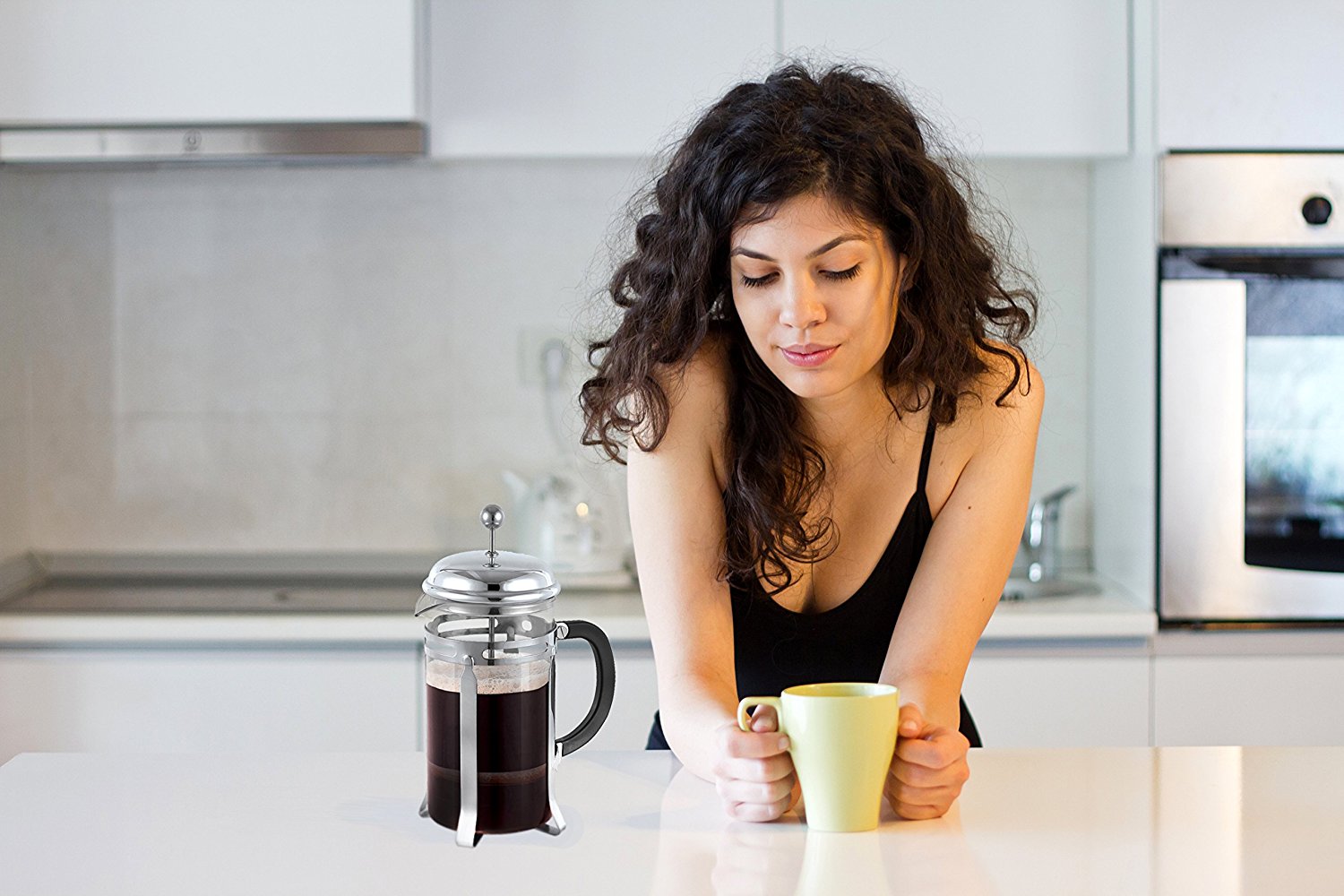 French Press Espresso Coffee & Tea Maker 8 Cup/34oz FDA approved