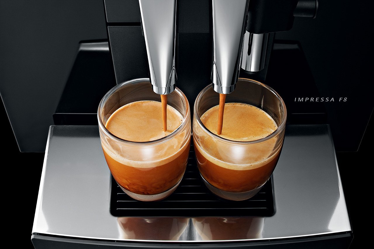 Jura IMPRESSA F8 Automatic Coffee Machine, Black N3 free image download