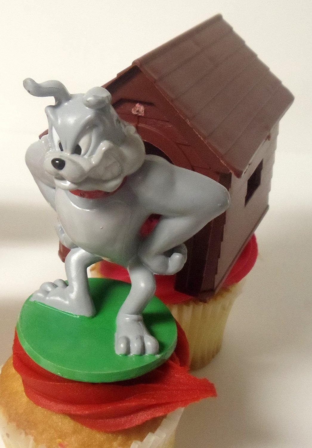 Tom and Jerry 11 Piece Birthday Cupcake Topper Set Featuring Tom, Jerry