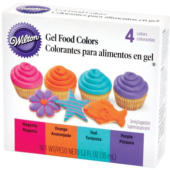 Wilton Gel Food Color Set, Primary N4 free image download