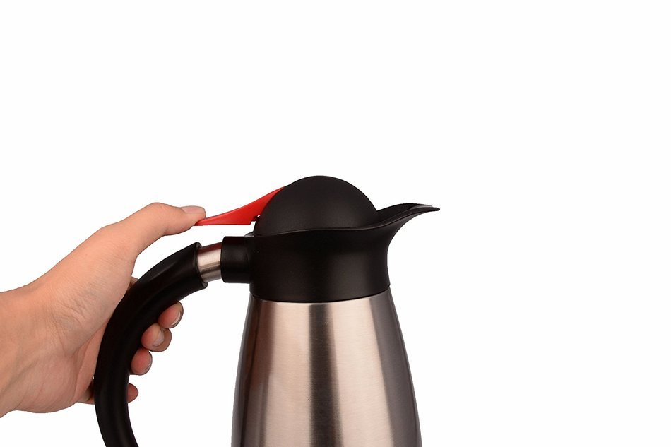 Haers 40OZ(Silver) DoubleWalled Stainless Steel, Vacuum Insulated