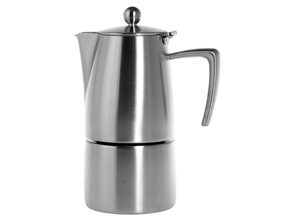 Ilsa Coffee Maker "Slancio" for Induction Inox 18/10 4cup free image