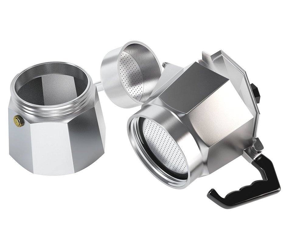 Classic 6 Cup Capacity Stovetop Italian Moka Espresso Maker. Best