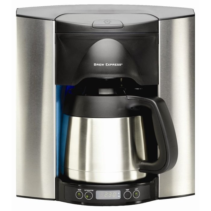 Brew Express Programmable 10 Cup Coffee Maker free image download