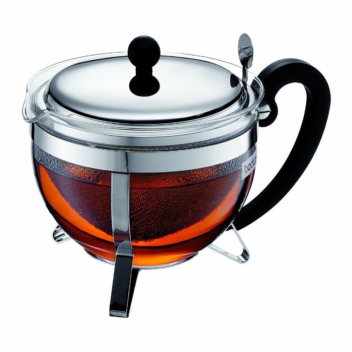 Bodum 1921166 Chambord Tea Pot, 44 oz, Chrome free image download