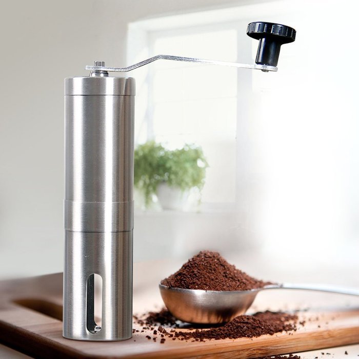 Tobson Stainless Steel Manual Portable Coffee GrinderPerfect Coffee