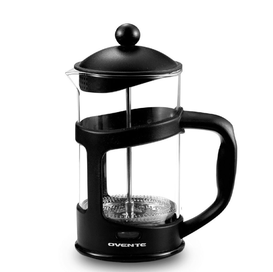 Ovente FPT12B 12oz French Press Coffee Maker, Great for Brewing Coffee