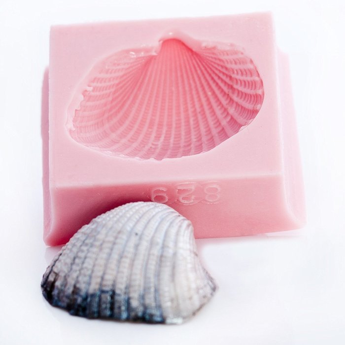 Sea Shell Silicone Mold Food Safe Fondant, Chocolate, Candy, Resin