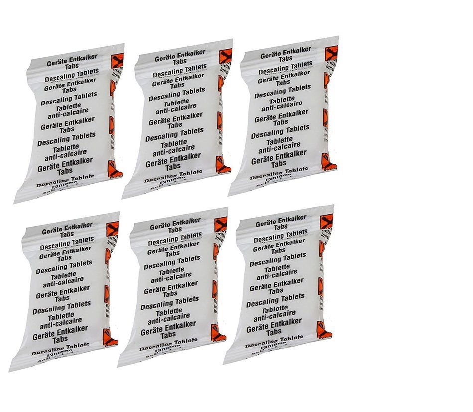 Qualtex Descaling Descaler Tablets Compatible With Bosch Tassimo Senseo