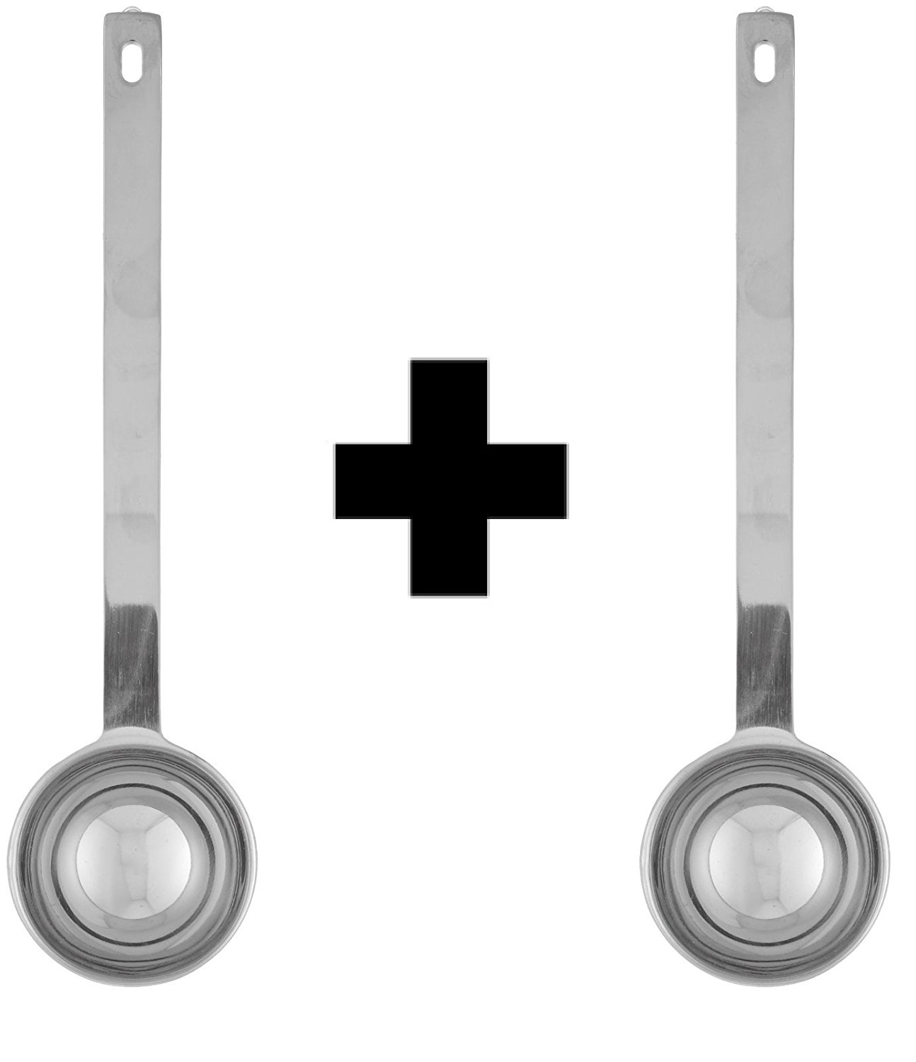 Norpro 5537 Stainless Steel Coffee Scoop, 2 Tablespoon N2 free image