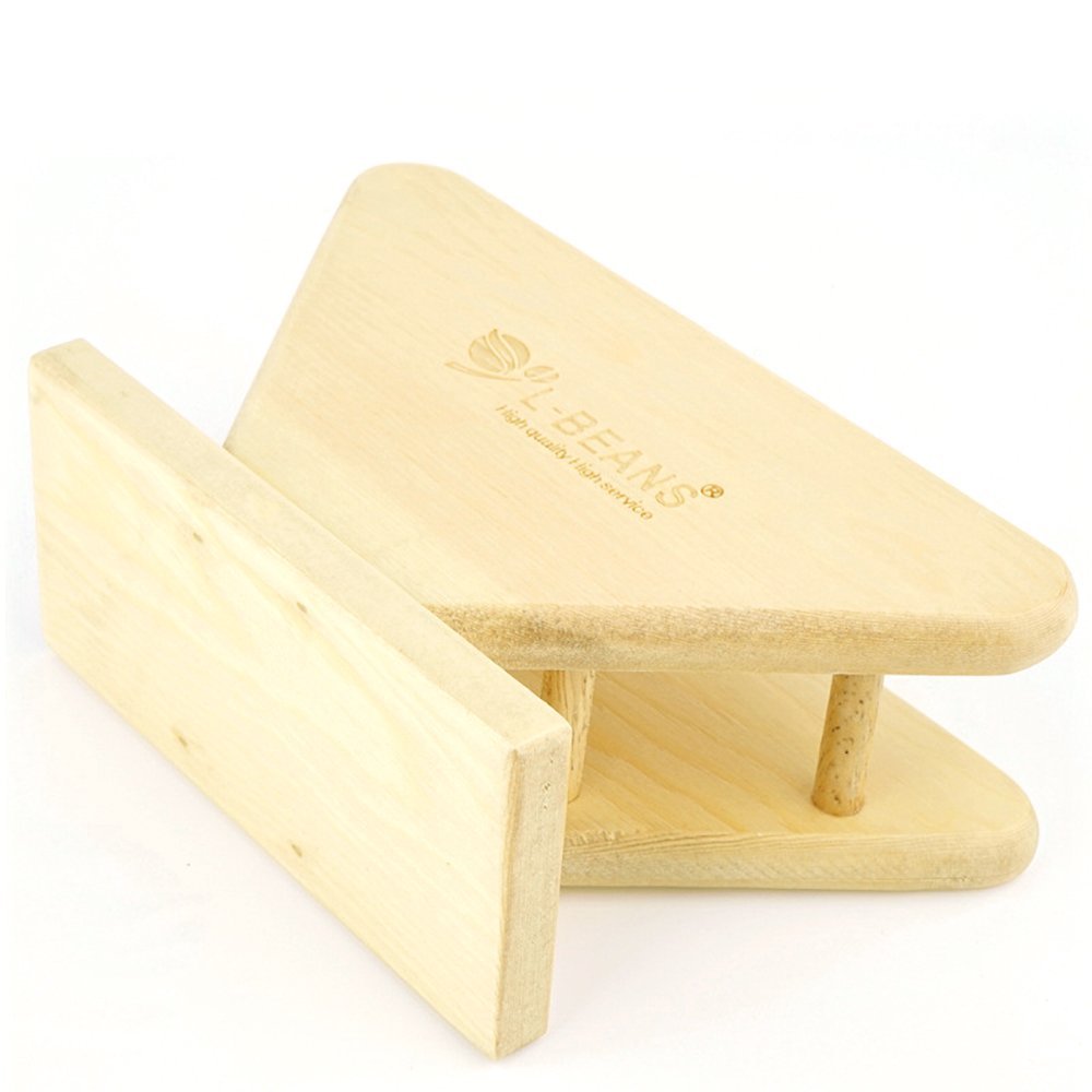 Natural Wood Coffee Filter Holder for Aeropress, Chemex and Hario Pour