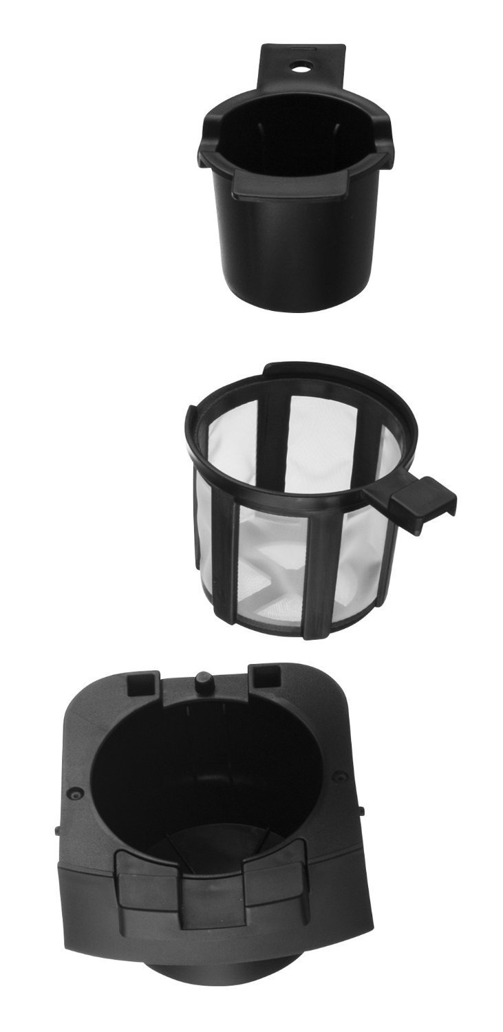 Gourmia GC150 JavaMaster 2in1 KCup and Ground Coffee Single Serve