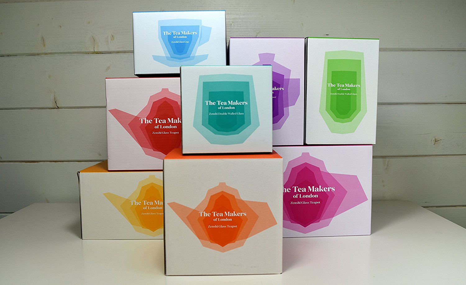 The Tea Makers of London One Cup Glass Teapot With Removable Stainless