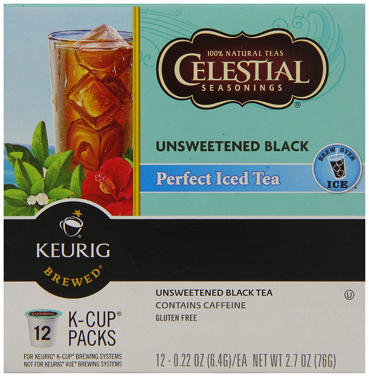 Celestial Seasonings Lemon Zinger Herbal Tea, KCup Portion Pack for
