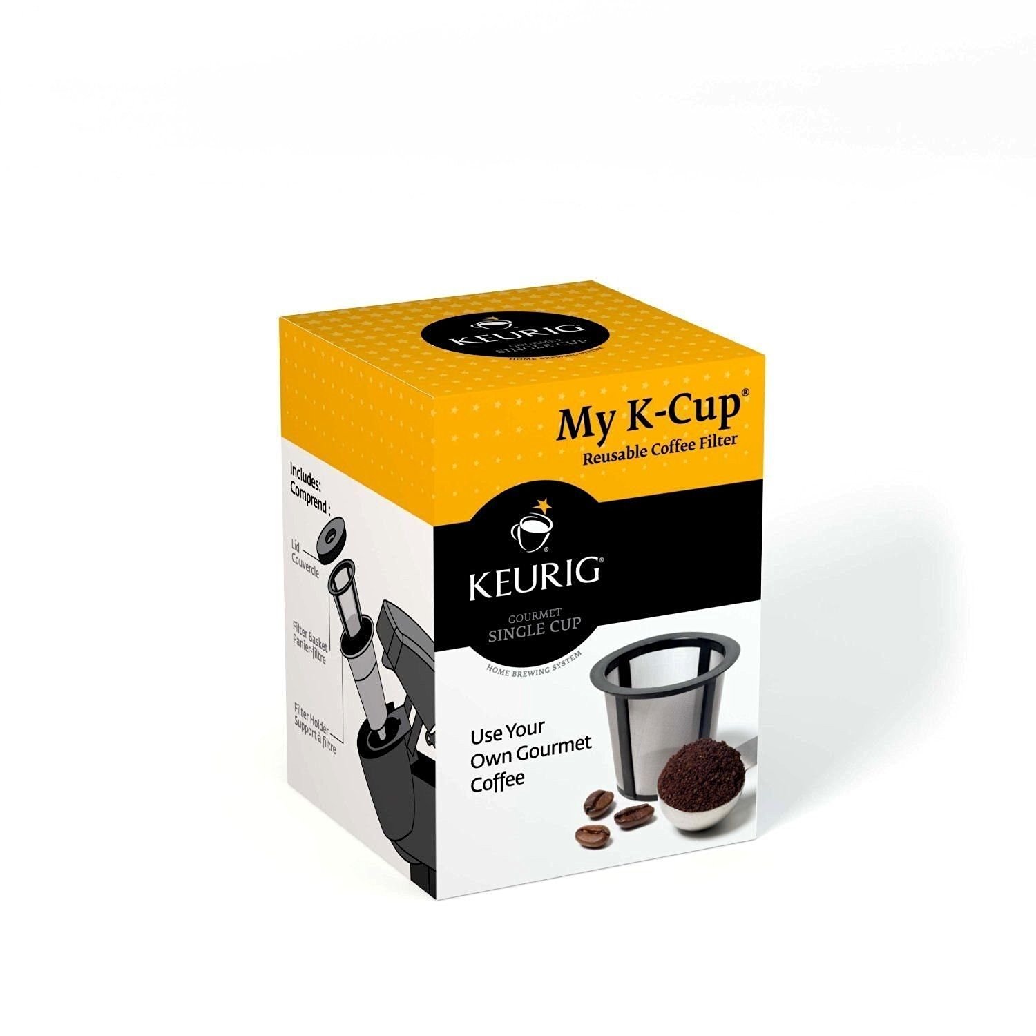 Keurig My KCup Reusable Coffee Filter 649645050485 KCup Filter free