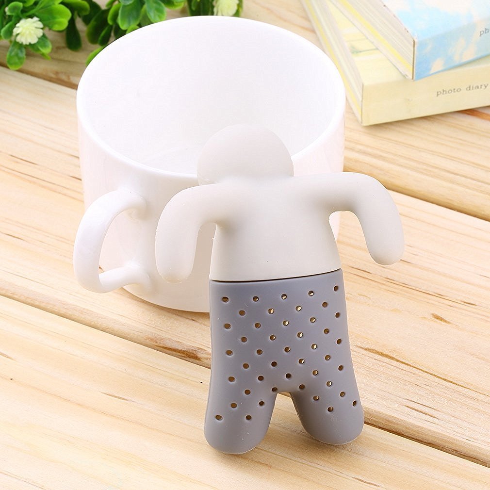 GangnumskyUnique Cute Tea Strainer, Interesting Life Partner Cute Mr