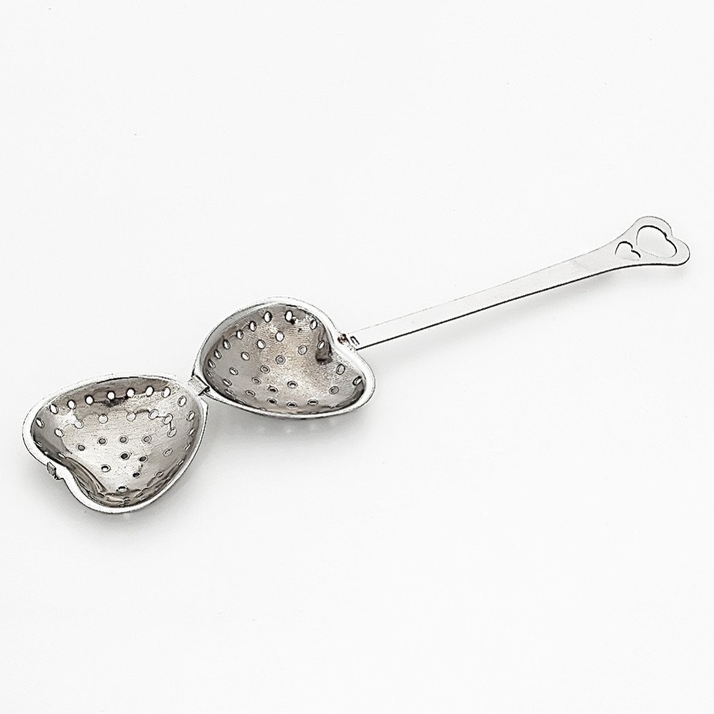 Practical Heart Shape Stainless Steel Tea Infuser Spoon Strainer