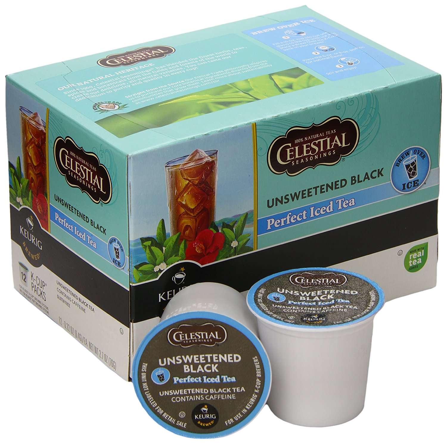 Celestial Seasonings Lemon Zinger Herbal Tea, KCup Portion Pack for