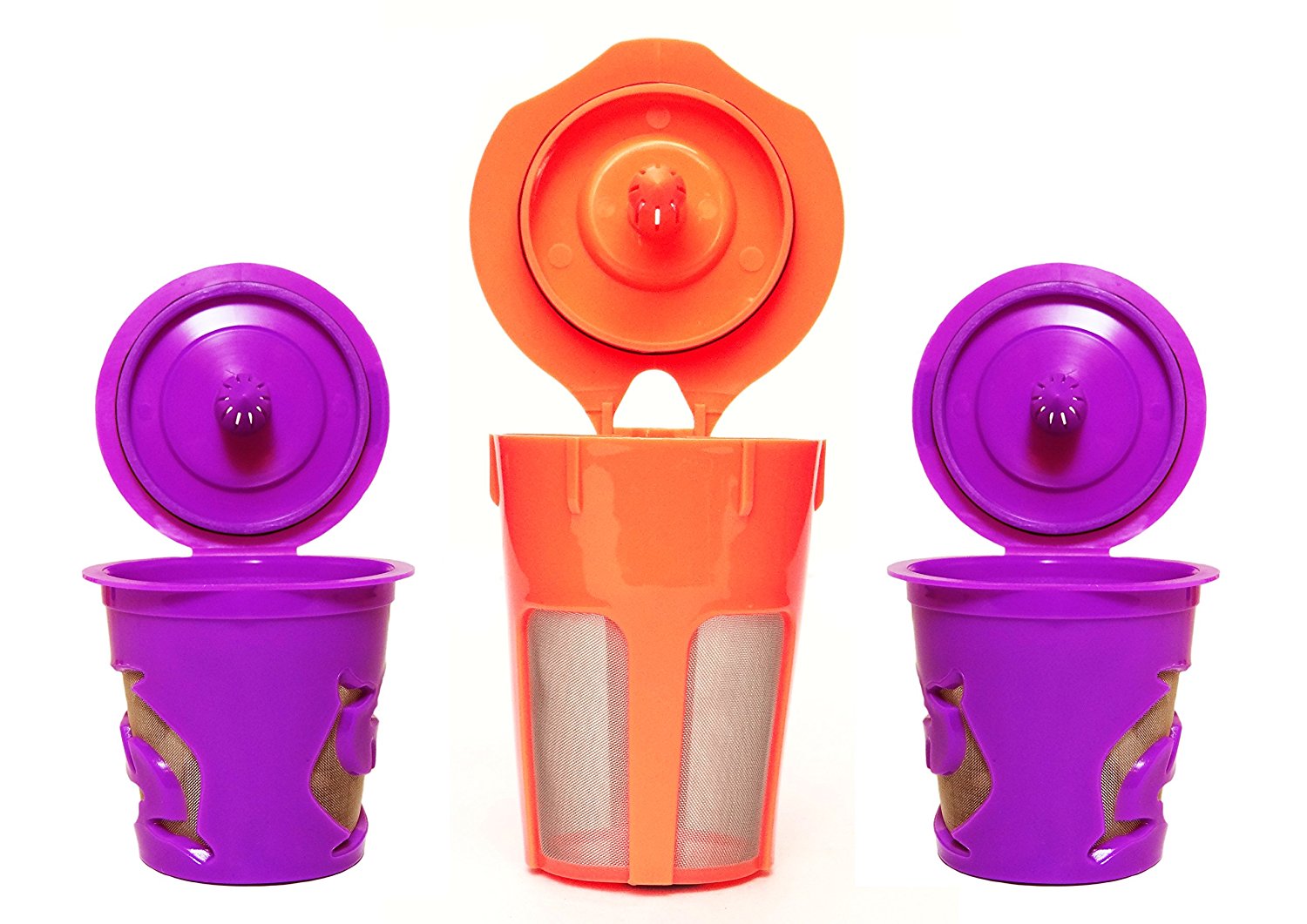 Premium Reusable KCarafe and KCup Coffee Filters Pod Combo for Keurig