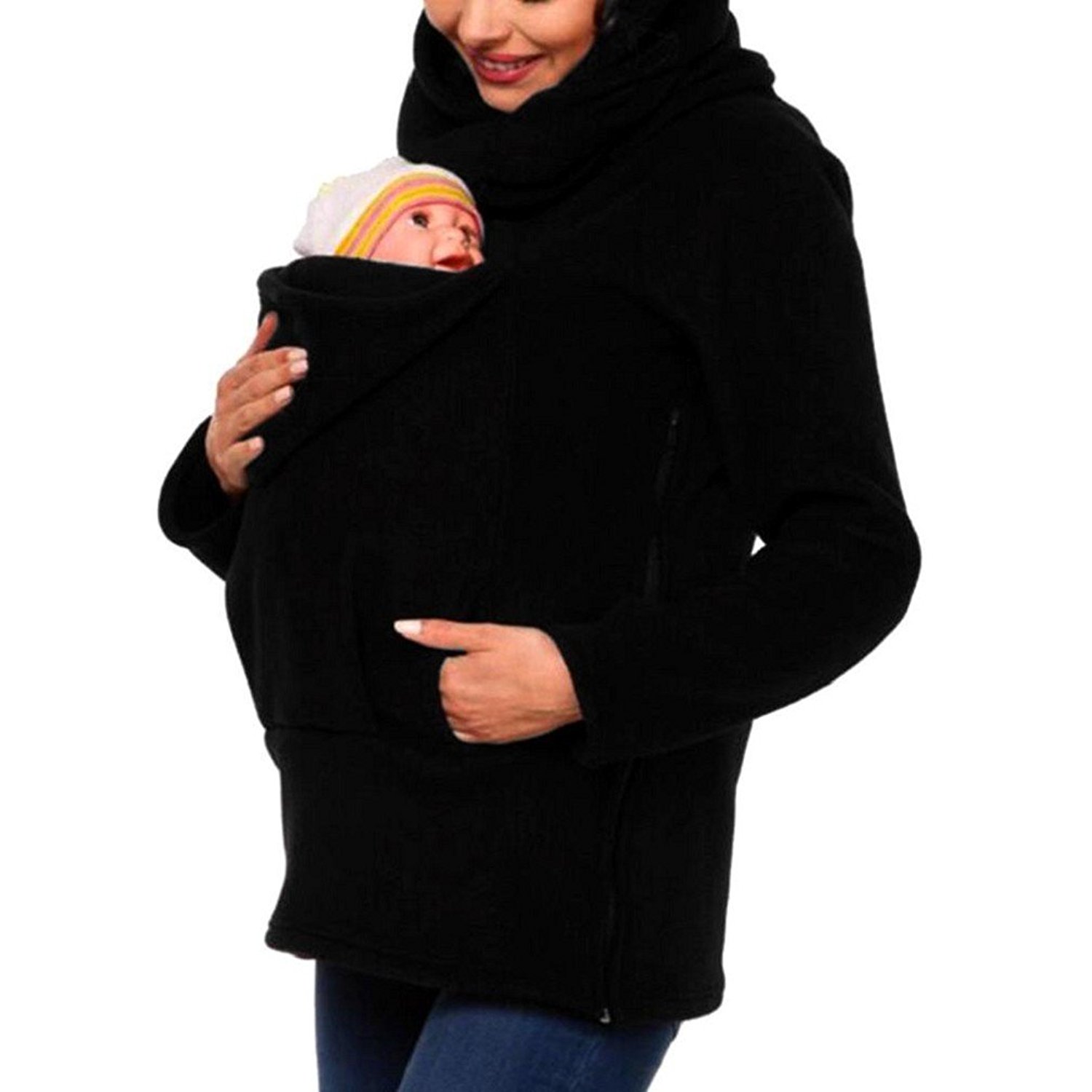 Pregnant Baby Carrier Jacket Kangaroo Winter Maternity