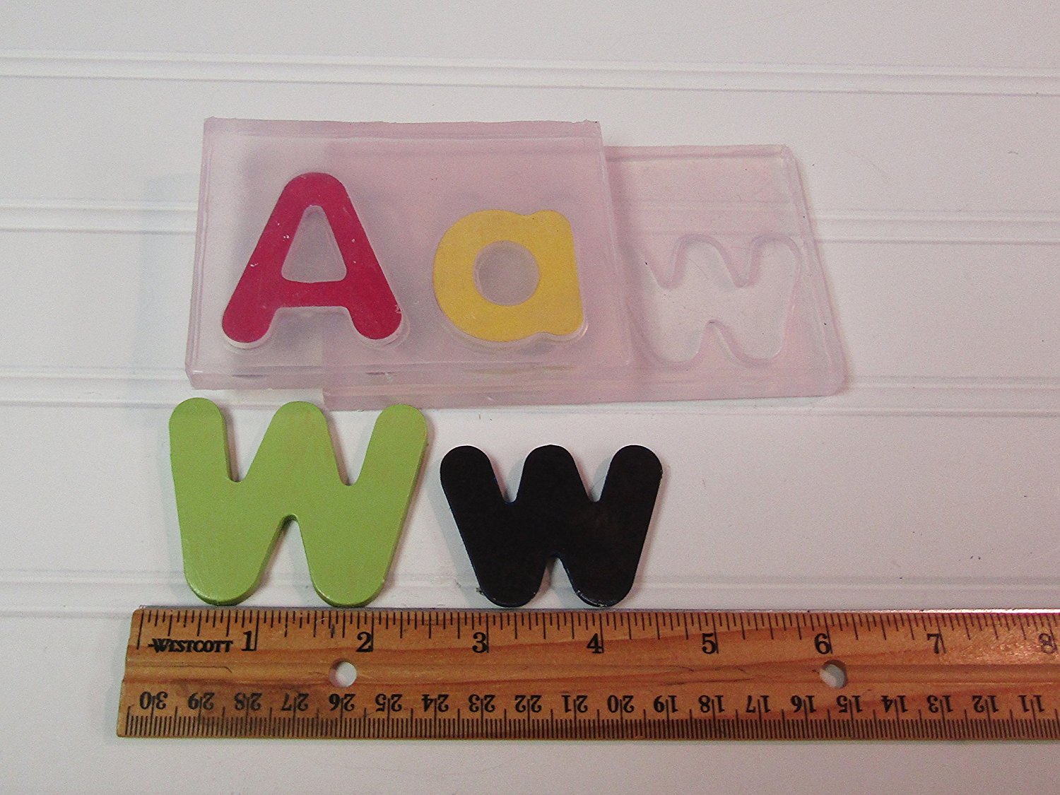 Capital and Small Alphabet Letters Silicone Mold Fondant Decorating