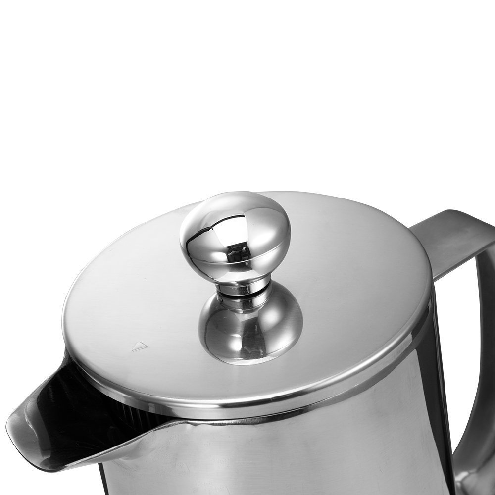 Foho French Coffee Press Maker Double Wall Stainless Steel French
