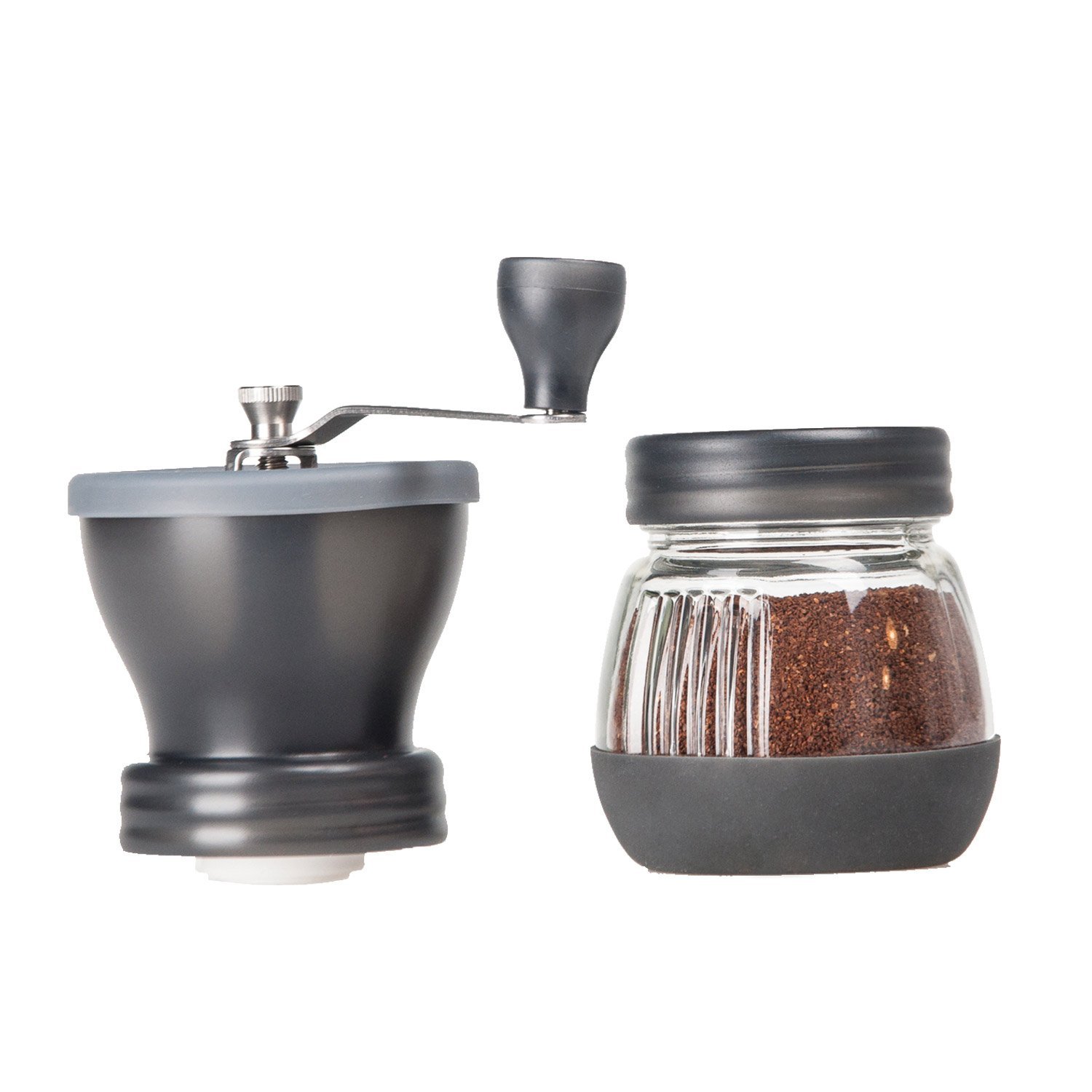 Lychee Manual Ceramic Coffee Grinder Burr Coffee Grinder Adjustable