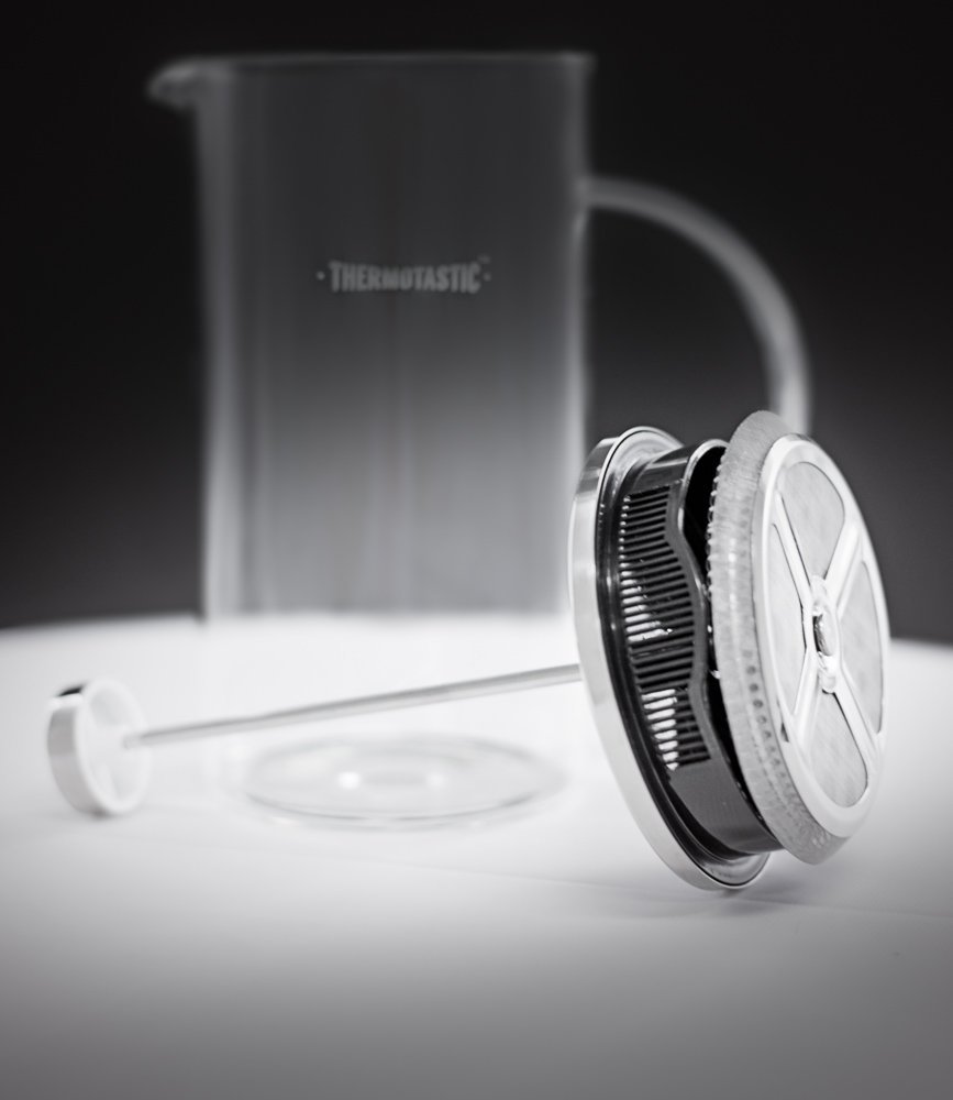 Limited Time Offer! French Press 34 Ounce by Thermotastic (1 liter, 34