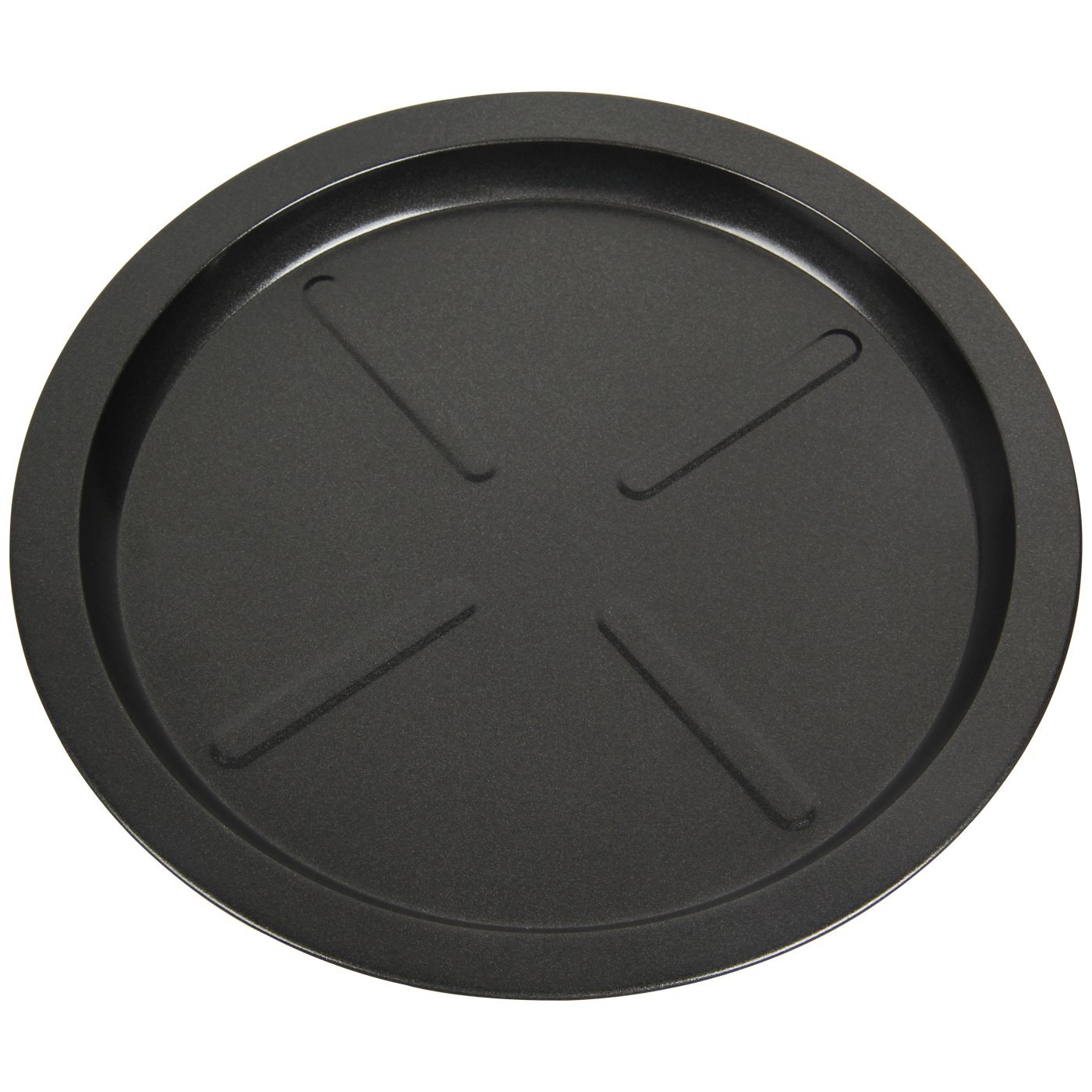 Yilove Pizza Pan, Heavy Carbon Steel Round Pan, Durable, Nonstick, 8