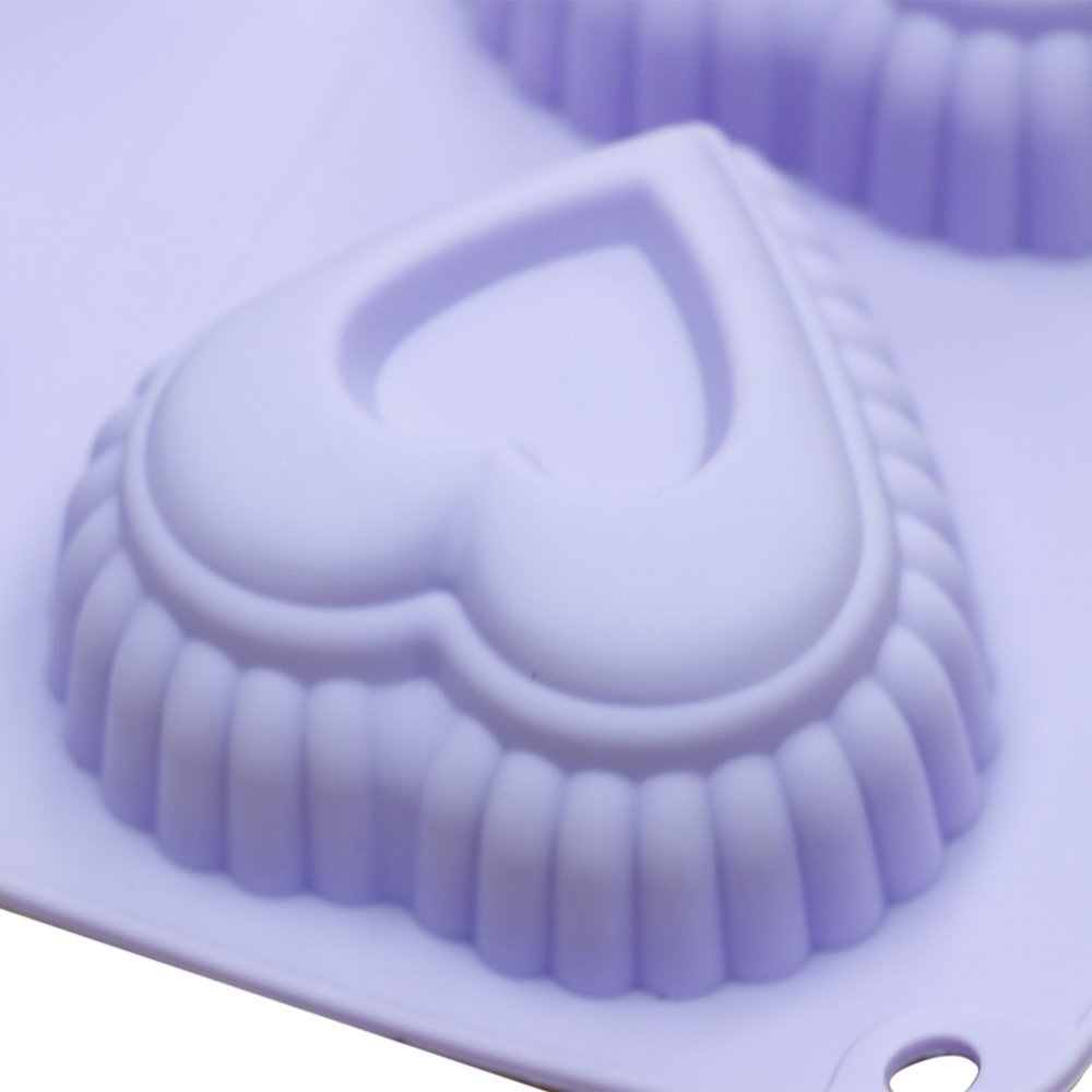 ake 2 Pack Silicone Cake Molds,Bundt and Madeleine Pan,Round and