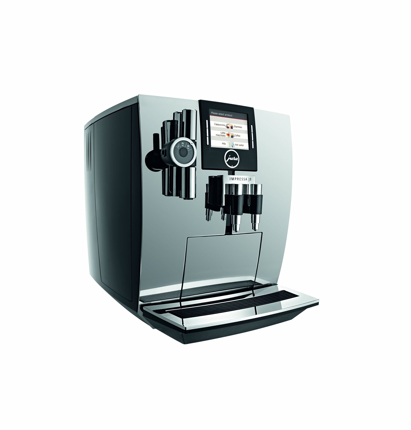 Jura Impressa J9 One Touch TFT Automatic Coffee Center, Chrome N5 free