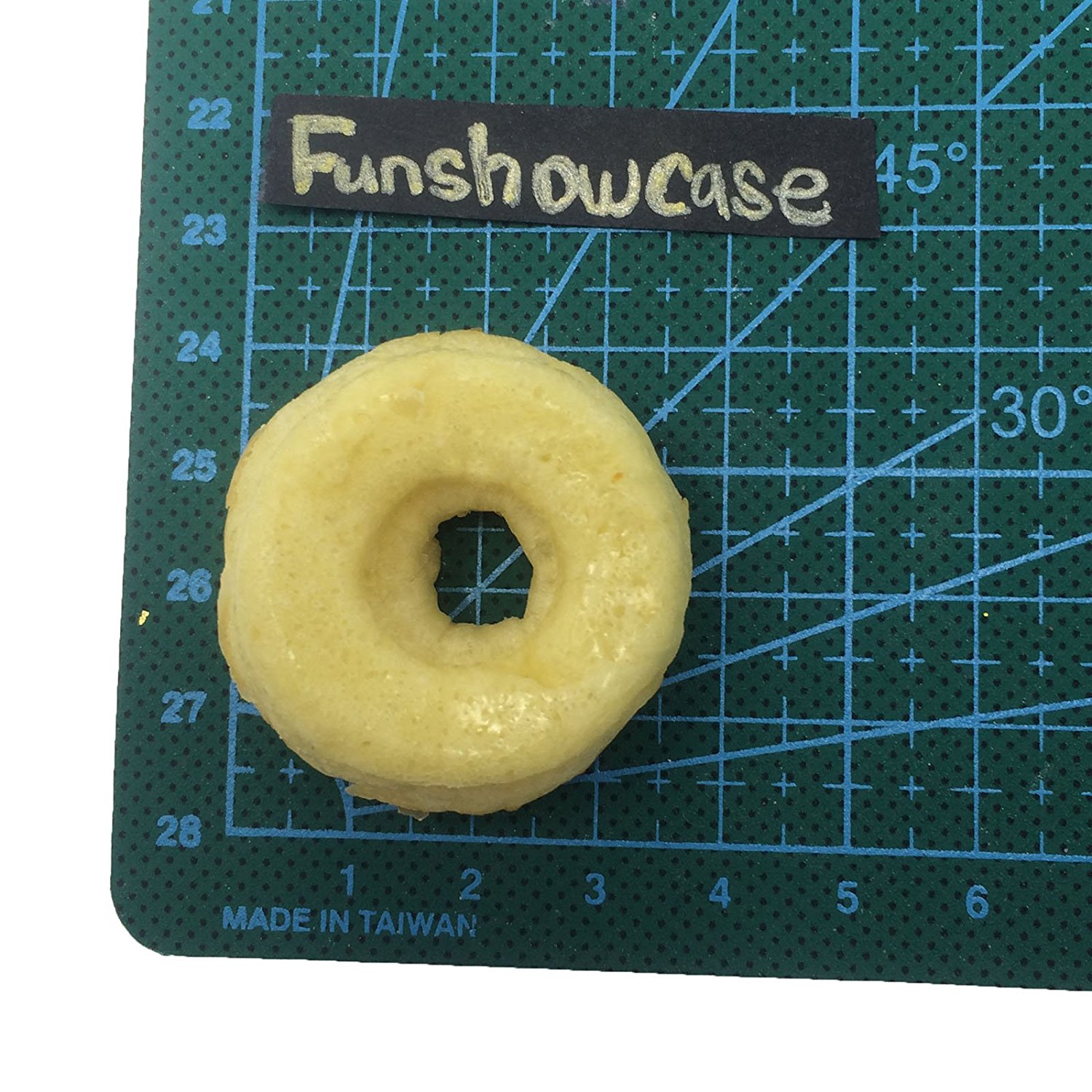 Funshowcase Mini Donut Silicone Mold 18 Cavity 30x17x1cm N3 free image