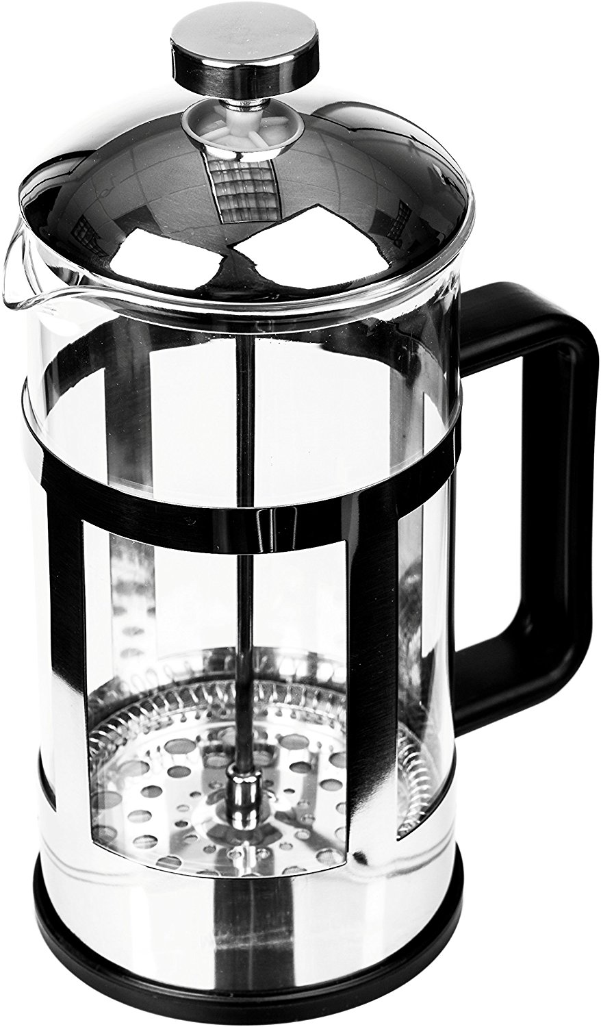 Professional French Press Coffee Maker Stylish 34 Oz Stainless Steel