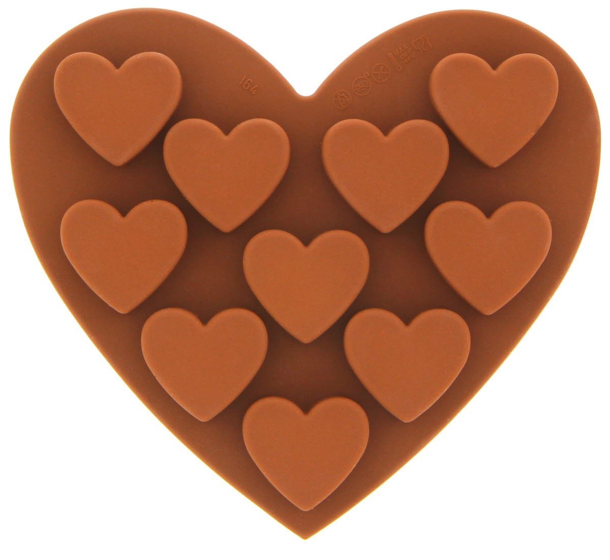 Silicone Chocolate Hard Candy Mold Set Heat Resistant 2 Piece Set 5