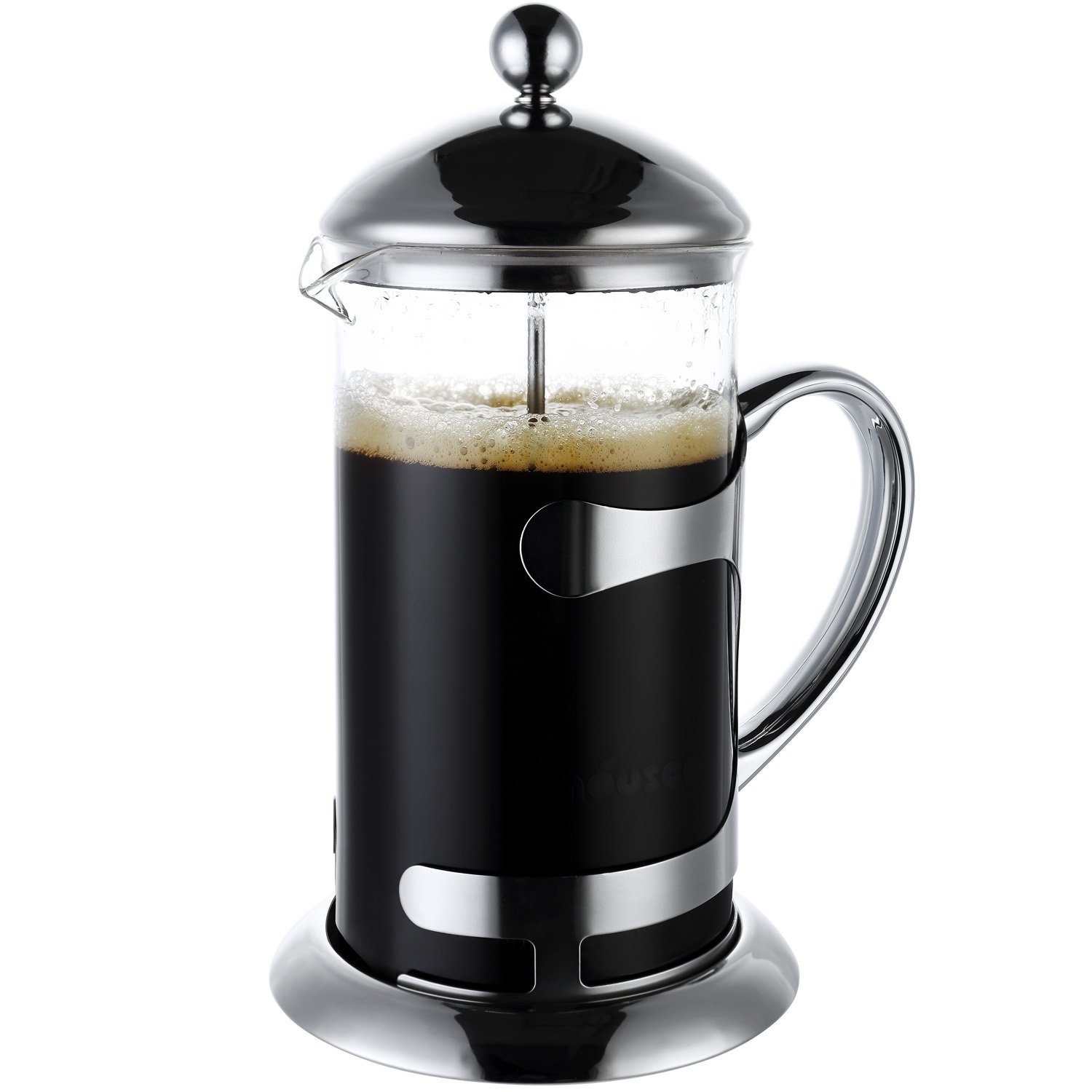 Miusco Heat Resistant Borosilicate Glass French Press Coffee Tea